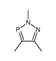 2,4,5-trimethyldiazaphosphole Structure