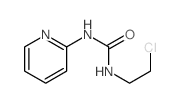 Urea, 1-(2-chloroethyl)-3-(2-pyridyl)- Structure