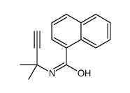 N-(2-methylbut-3-yn-2-yl)naphthalene-1-carboxamide Structure