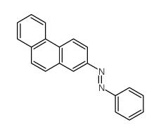 Diazene,1-(2-phenanthrenyl)-2-phenyl- Structure