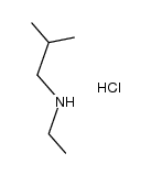 Ethyl(2-methylpropyl)aminehydrochloride Structure