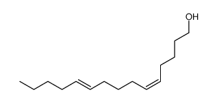 (5Z,10E)-5,10-Pentadecadien-1-ol结构式