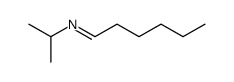 N-isopropylhexan-1-imine Structure