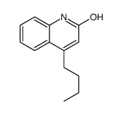 4-butyl-1H-quinolin-2-one Structure