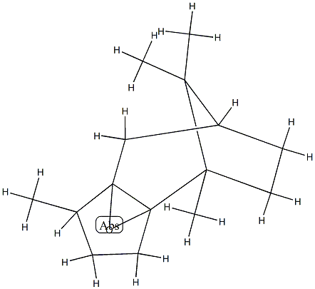 hexahydrotetramethyl epoxymethanoazulene结构式