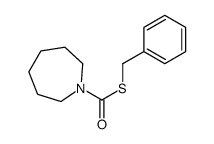 S-benzyl azepane-1-carbothioate结构式