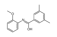 Benzamide, N-(2-methoxyphenyl)-3,5-dimethyl- (9CI)结构式