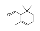 2,6,6-trimethyl-cyclohexa-2,4-dienecarbaldehyde结构式