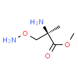 D-Serine, O-amino-2-methyl-, methyl ester (9CI) Structure