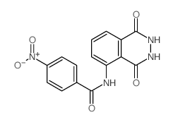 Benzamide,4-nitro-N-(1,2,3,4-tetrahydro-1,4-dioxo-5-phthalazinyl)- picture