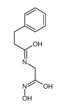 N-[2-(hydroxyamino)-2-oxoethyl]-3-phenylpropanamide Structure