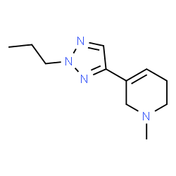 Pyridine, 1,2,3,6-tetrahydro-1-methyl-5-(2-propyl-2H-1,2,3-triazol-4-yl)- (9CI) Structure