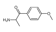 1-Propanone,2-amino-1-(4-methoxyphenyl)- structure