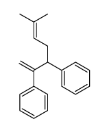 (6-methyl-2-phenylhepta-1,5-dien-3-yl)benzene结构式