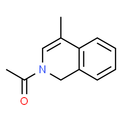 Isoquinoline,2-acetyl-1,2-dihydro-4-methyl- (9CI) structure