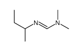 N'-butan-2-yl-N,N-dimethylmethanimidamide结构式