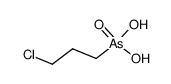 (3-chloro-propyl)-arsonic acid结构式