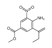 methyl 4-amino-3-but-1-en-2-yl-5-nitrobenzoate Structure