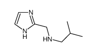 (1H-Imidazol-2-ylmethyl)-isobutyl-amine结构式