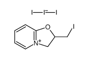 2-iodomethyloxazolino<3,2-a>pyridinium triiodide Structure