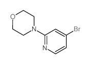 4-Bromo-2-morpholinopyridine Structure