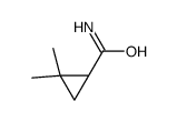 (R)-(-)-2,2-Dimethylcyclopropane-1-carboxamide Structure