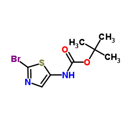 tert-Butyl (2-bromothiazol-5-yl)carbamate picture