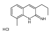 2-Amino-8-methyl-3-propylquinoline hydrochloride Structure