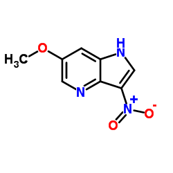 6-Methoxy-3-nitro-1H-pyrrolo[3,2-b]pyridine picture