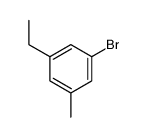 1-bromo-3-ethyl-5-methylbenzene structure