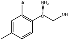 (2S)-2-amino-2-(2-bromo-4-methylphenyl)ethanol Structure