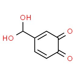 3,5-Cyclohexadiene-1,2-dione,4-(dihydroxymethyl)-(9CI) structure