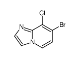 IMidazo[1,2-a]pyridine, 7-bromo-8-chloro- picture