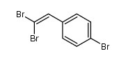 1-Bromo-4-(2,2-dibromoethenyl)-benzene Structure