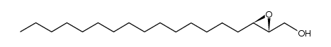 (2R,3R)-2,3-epoxyoctadecan-1-ol Structure