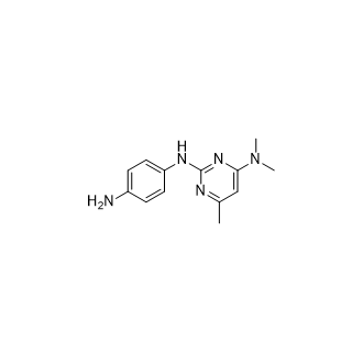 N2-(4-Aminophenyl)-N4,N4,6-trimethyl-2,4-pyrimidinediamine picture