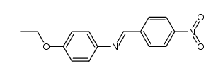 4-ethoxyphenyl-N-(4-nitrobenzylidene)amine结构式