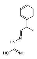 (2-phenylpropylideneamino)urea结构式