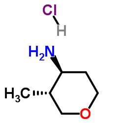 (3R,4S)-3-methyloxan-4-amine hydrochloride图片