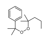 2-(2-methylpentan-2-ylperoxy)propan-2-ylbenzene结构式