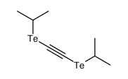 2-(2-propan-2-yltellanylethynyltellanyl)propane Structure