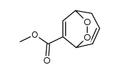 Methyl 6,7-dioxabicyclo[3.2.2]nona-2,8-diene-8-carboxylate Structure