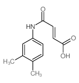 4-(3,4-dimethylanilino)-4-oxobut-2-enoic acid结构式