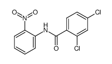 2,4-dichloro-N-(2-nitro-phenyl)-benzamide Structure