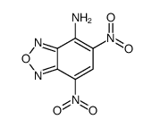 4-Amino-5,7-dinitrobenzofurazan structure