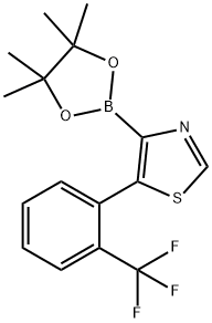 5-(2-Trifluoromethylphenyl)thiazole-4-boronic acid pinacol ester图片