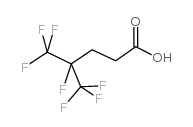 4,5,5,5-四氟-4-(三氟甲基)戊酸结构式