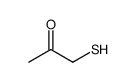 1-mercapto-2-propanone Structure