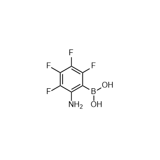 (2-Amino-3,4,5,6-tetrafluorophenyl)boronic acid picture