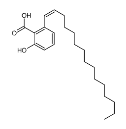 2-hydroxy-6-[(E)-pentadec-1-enyl]benzoic acid结构式